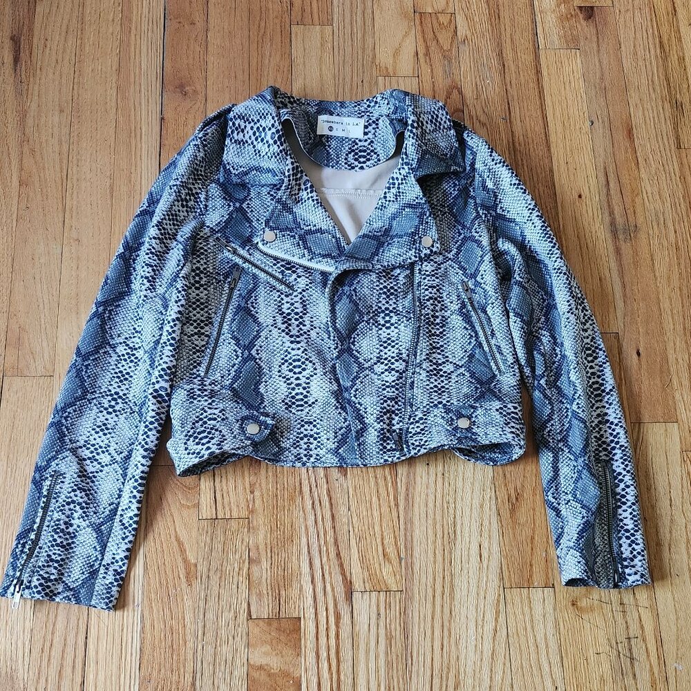 Somewhere in LA moto style jacket